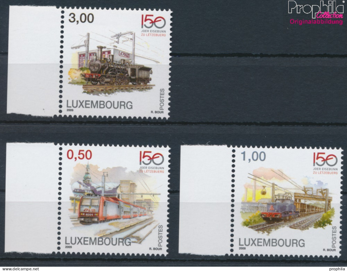 Luxemburg 1838-1840 (kompl.Ausg.) Postfrisch 2009 Eisenbahn In Luxemburg (10331847 - Nuevos