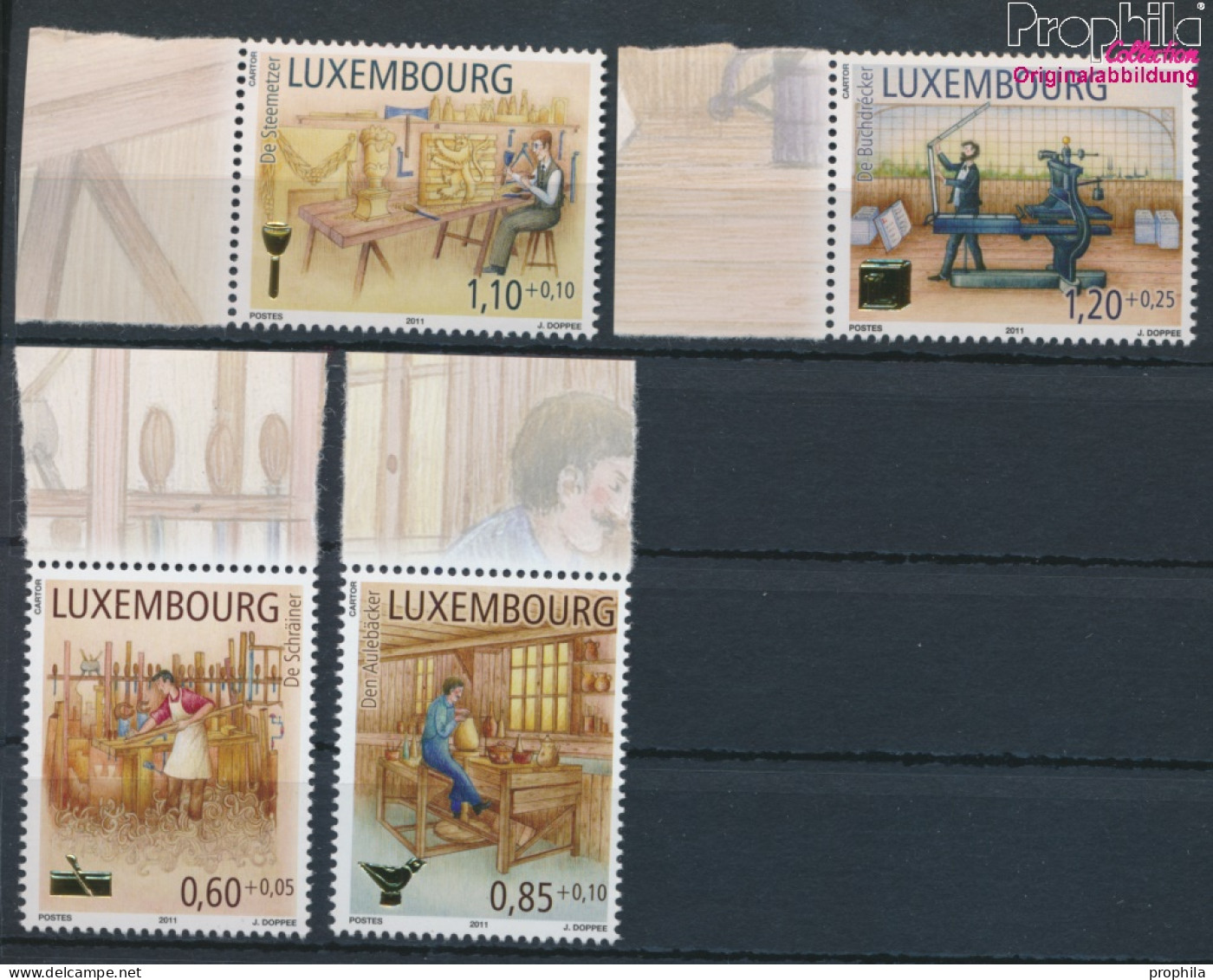 Luxemburg 1919-1922 (kompl.Ausg.) Postfrisch 2011 Alte Handwerksberufe (10331834 - Ungebraucht