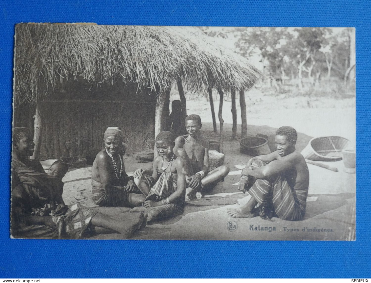 DJ 15 CONGO BELGE    BELLE CARTE  1929  KATANGA A COUILLET    + +AFF. INTERESSANT+++ - Brieven En Documenten