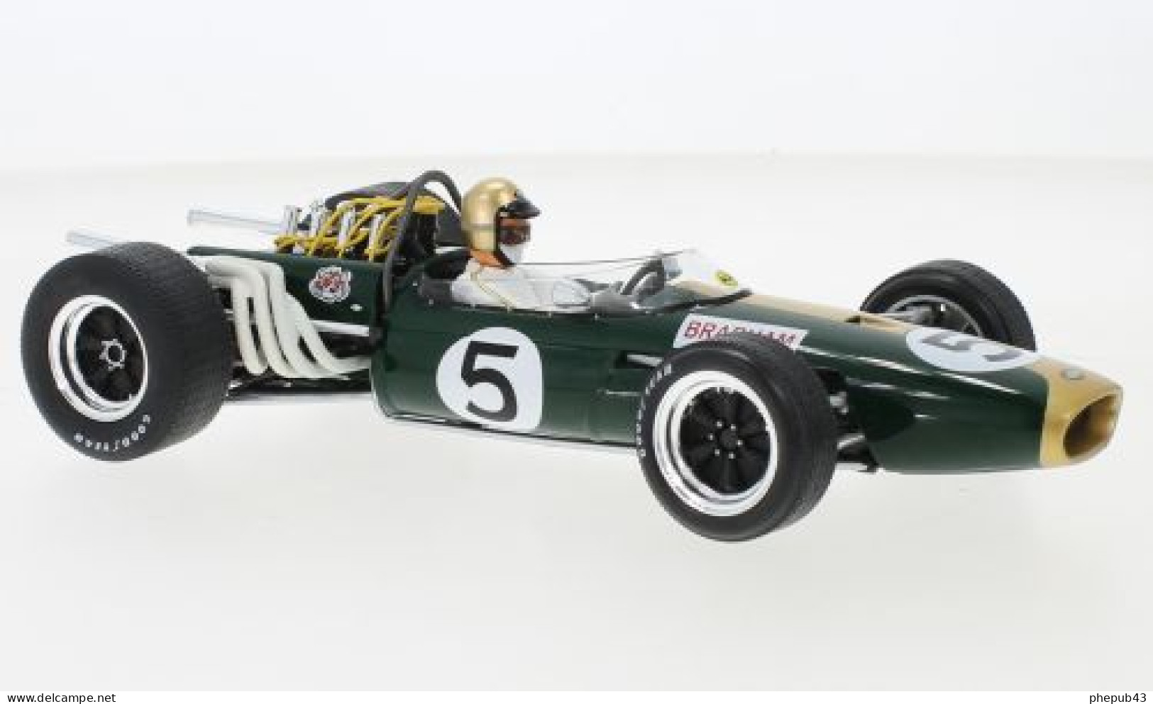 Brabham BT20 - GP FI Mexico 1966 #5 - Jack Brabham - Model Car Group (1:18) - Other & Unclassified