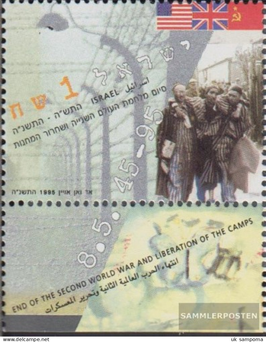 Israel 1331 With Tab (complete Issue) Unmounted Mint / Never Hinged 1995 End Second War - Nuevos (sin Tab)