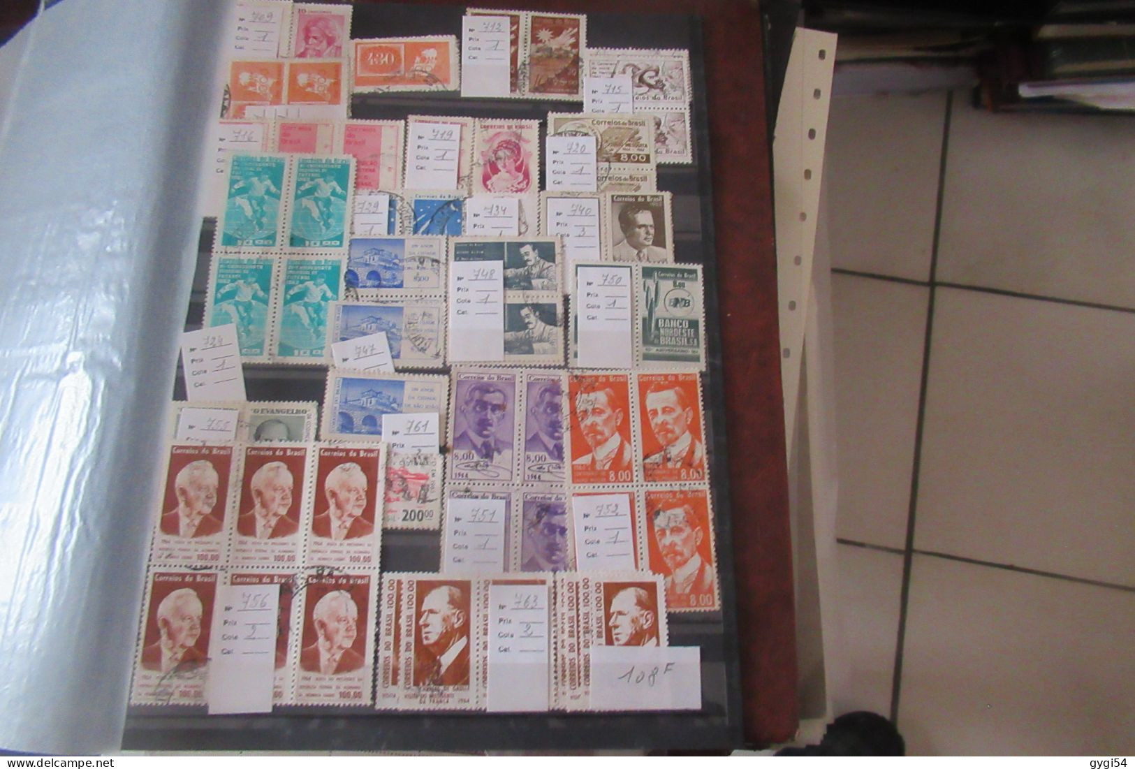 BRESIL 1850  1964    LOT Cat Yt  N° 18  - 574 - Collections, Lots & Series