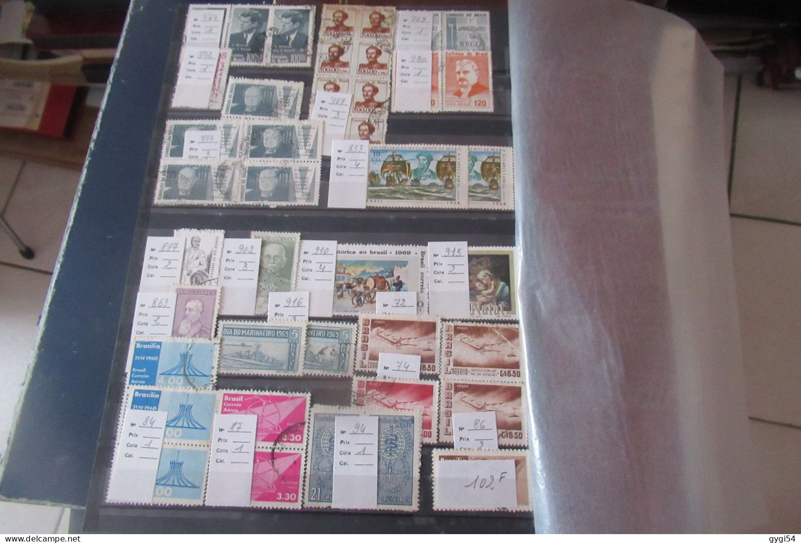 BRESIL 1850  1964    LOT Cat Yt  N° 18  - 574 - Collections, Lots & Séries