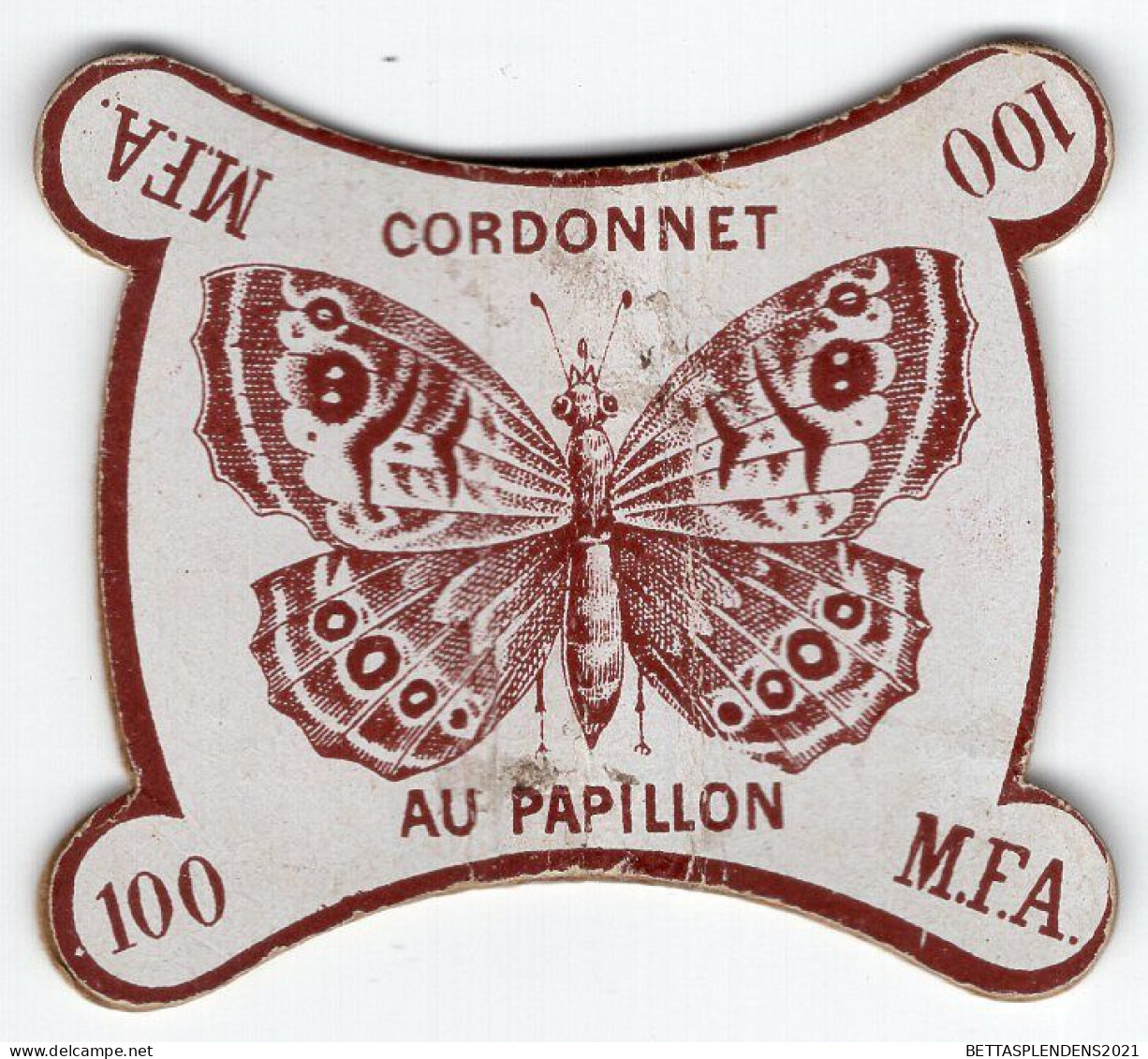 Couture - Porte Fil De Couture Illustré "Papillon "   Sans Le Fil - CORDONNET Au PAPILLON - Otros & Sin Clasificación