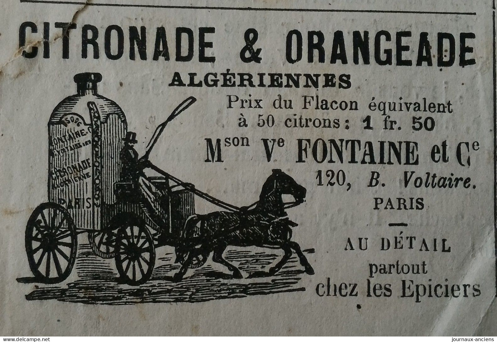 1873 LA TIMBALE ( Journal Satirique Illustré ) - FRÉDÉRICK LEMAITRE Par REYEM - Ohne Zuordnung