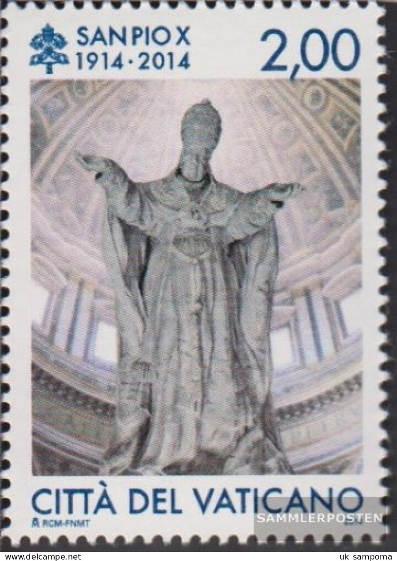 Vatikanstadt 1816 (complete Issue) Unmounted Mint / Never Hinged 2014 Pius - Unused Stamps