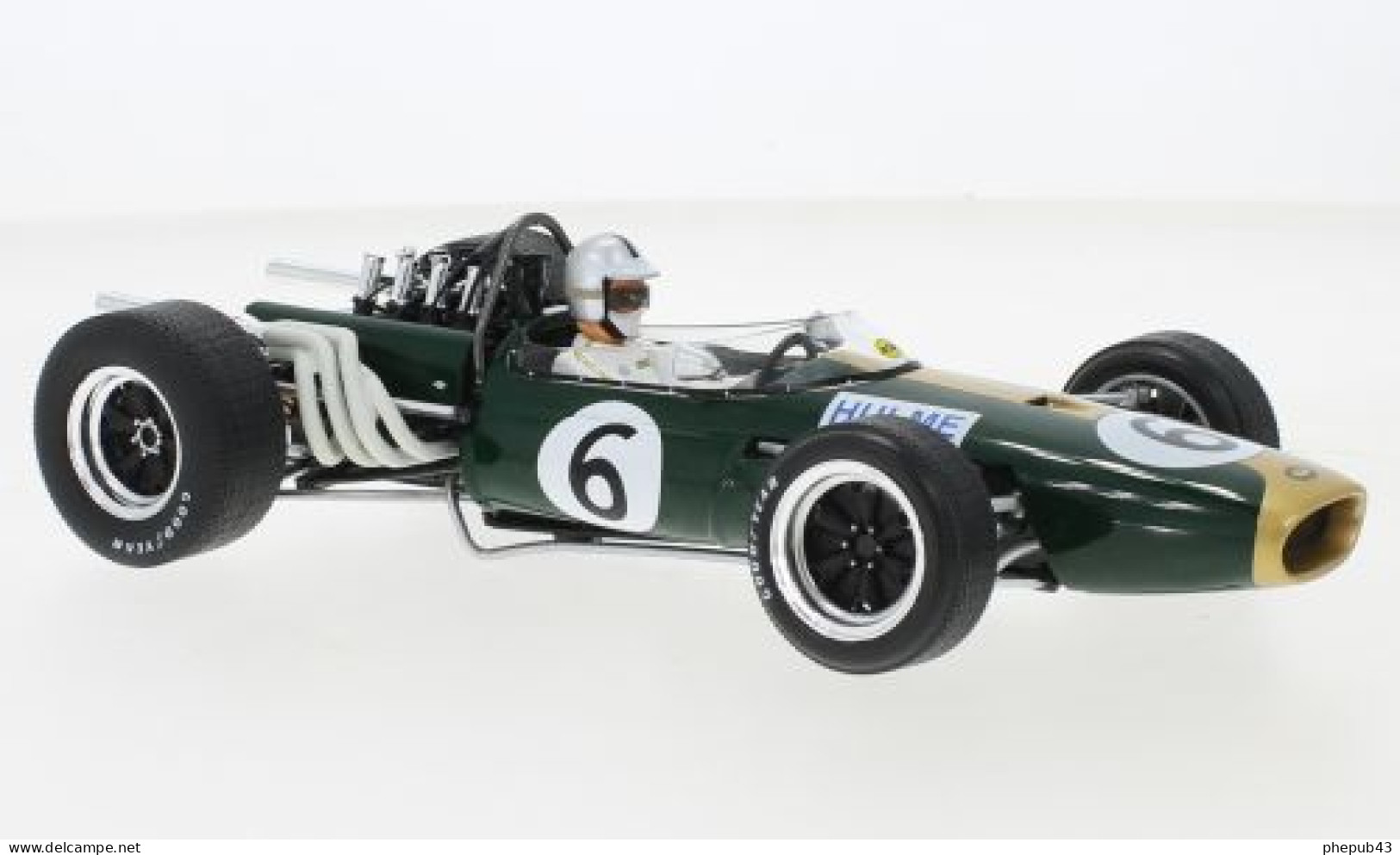 Brabham BT20 - GP FI G-B 1966 #6 - Denny Hulme - Model Car Group (1:18) - Otros & Sin Clasificación