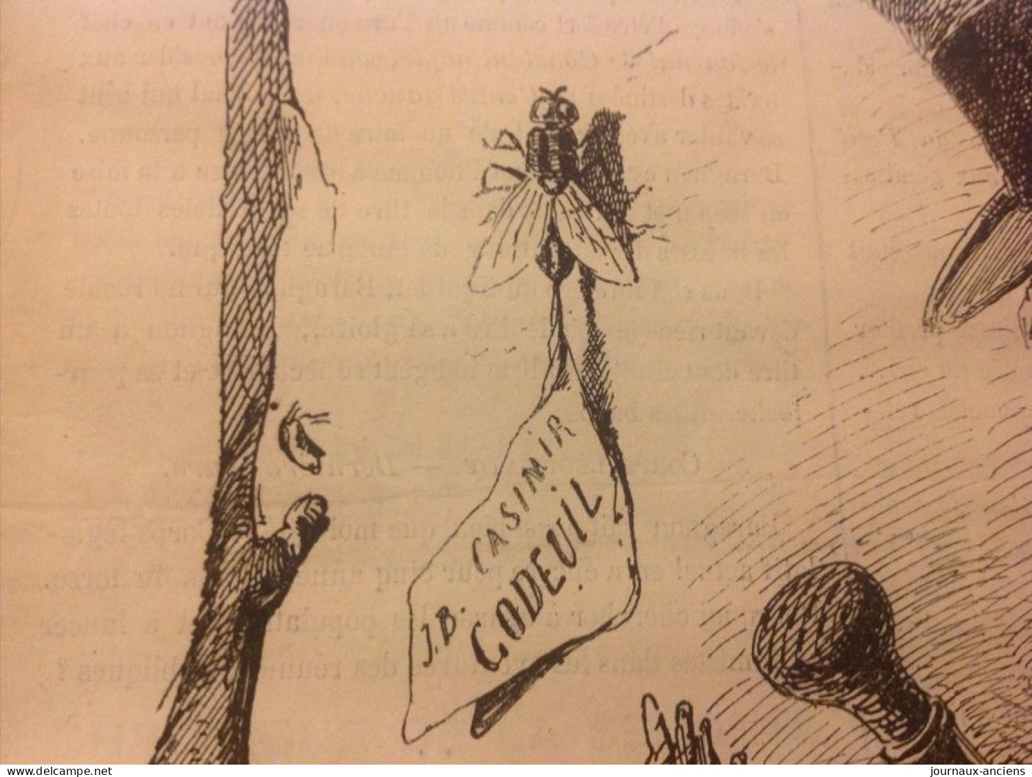 1870 Journal LE MONDE POUR RIRE N° 123 - J-B CASIMIR GODEUIL Par A. LEMOT - Non Classés