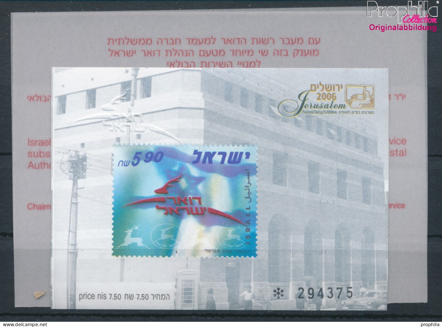 Israel Block71I (kompl.Ausg.) Postfrisch 2006 Briefmarkenaustellung (10339022 - Hojas Y Bloques
