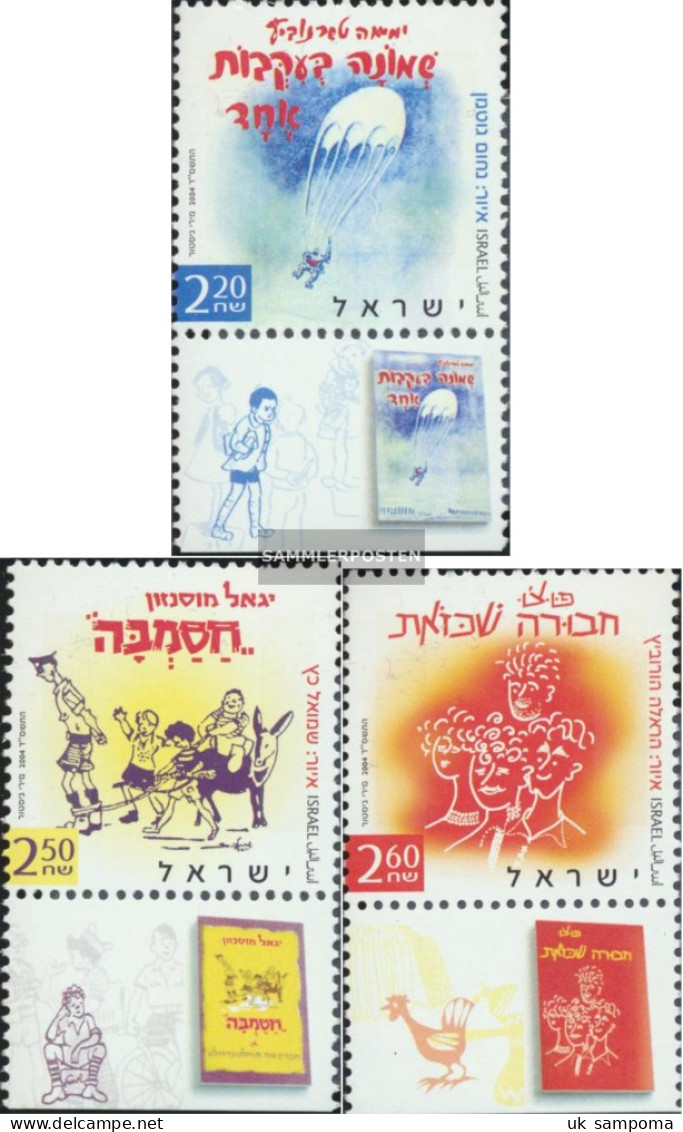 Israel 1791-1793 With Tab (complete Issue) Unmounted Mint / Never Hinged 2004 Patriotic Jugendliteratur - Ungebraucht (mit Tabs)