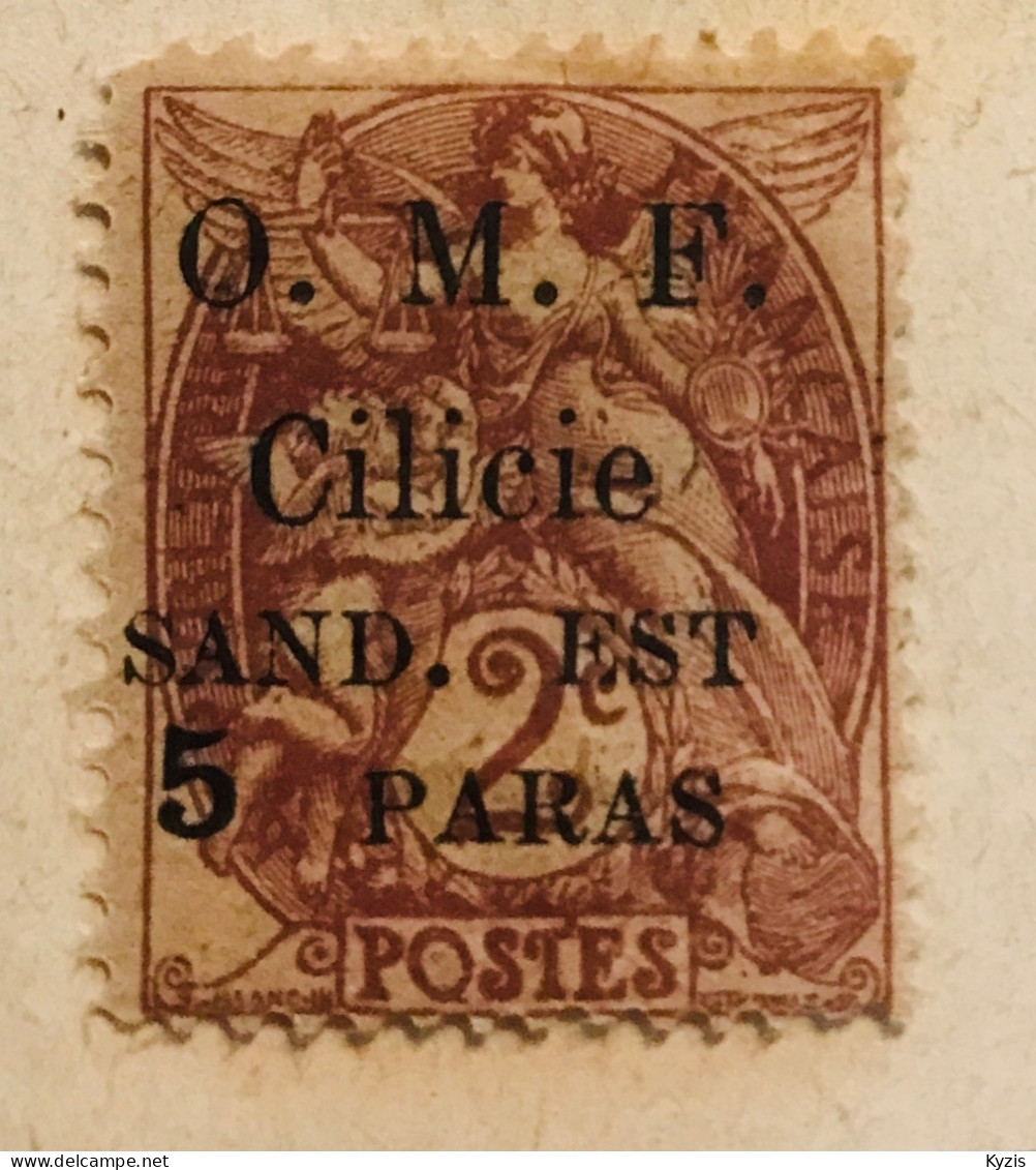 CILICIE - [1919-1921]  - Numéro Michel 90 - E Et S De EST Cassés - Unused Stamps