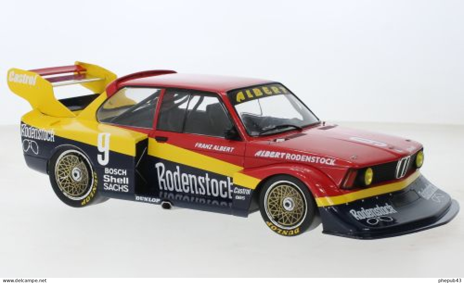 BMW 320 Gr.5 - Rodenstock - DRM Norisring 1979 #9 - F. Albert - Model Car Group (1:18) - Sonstige & Ohne Zuordnung