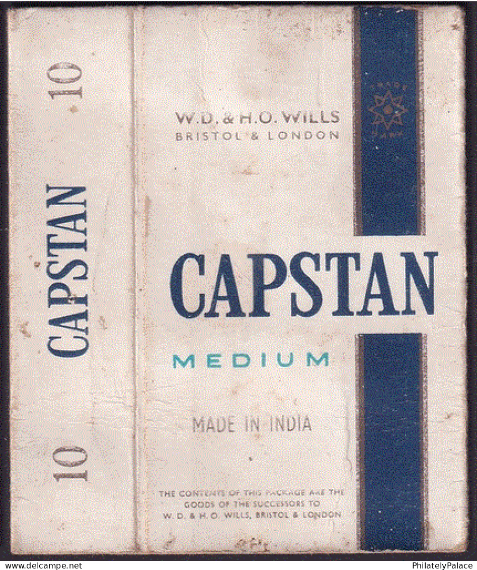 INDIA Vintage CAPSTAN Empty CIGARETTE Packet (**) - Porta Sigarette (vuoti)