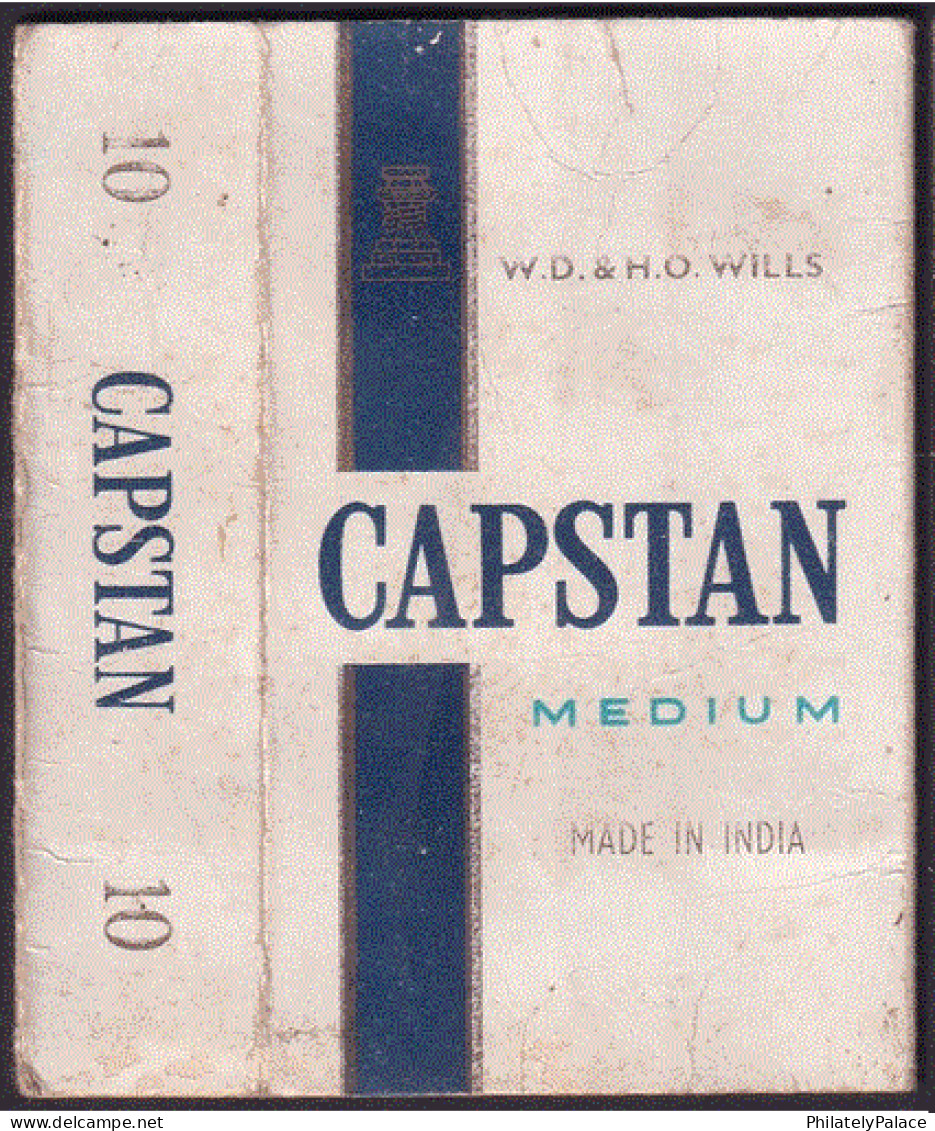 INDIA Vintage CAPSTAN Empty CIGARETTE Packet (**) - Sigarettenkokers (leeg)