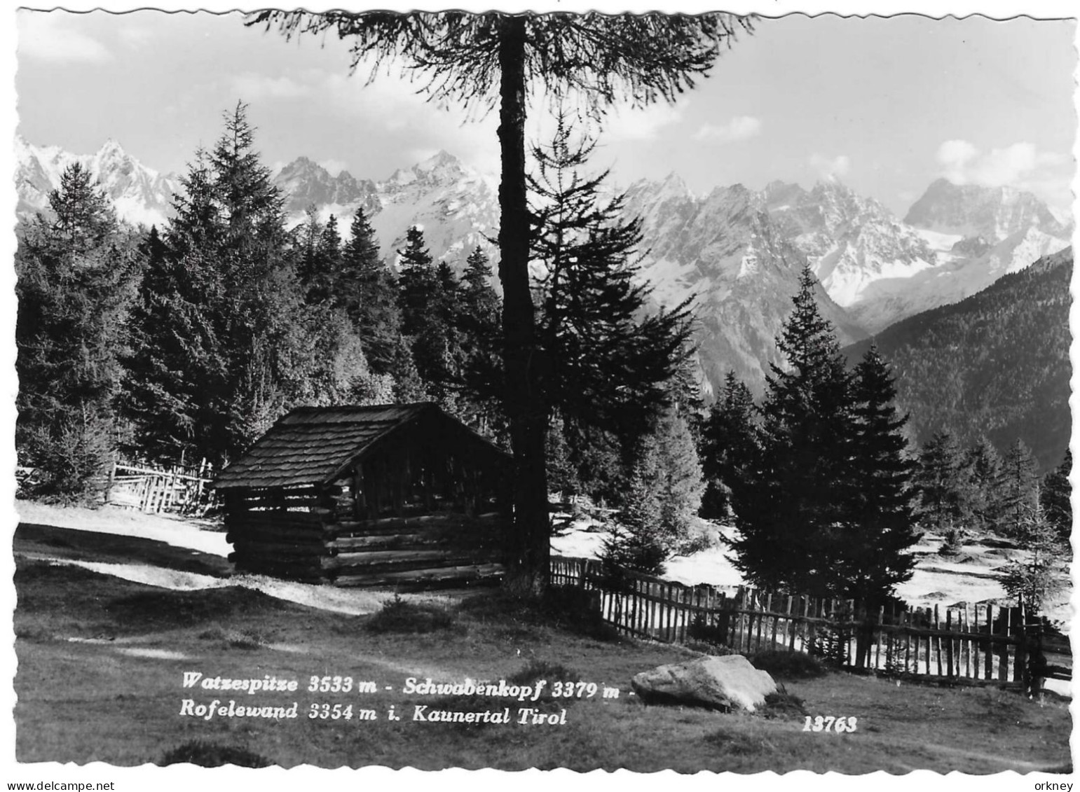 Oostenrijk 13763 Watzespitze,Schroabenkopf, Rofelewand - Kaunertal