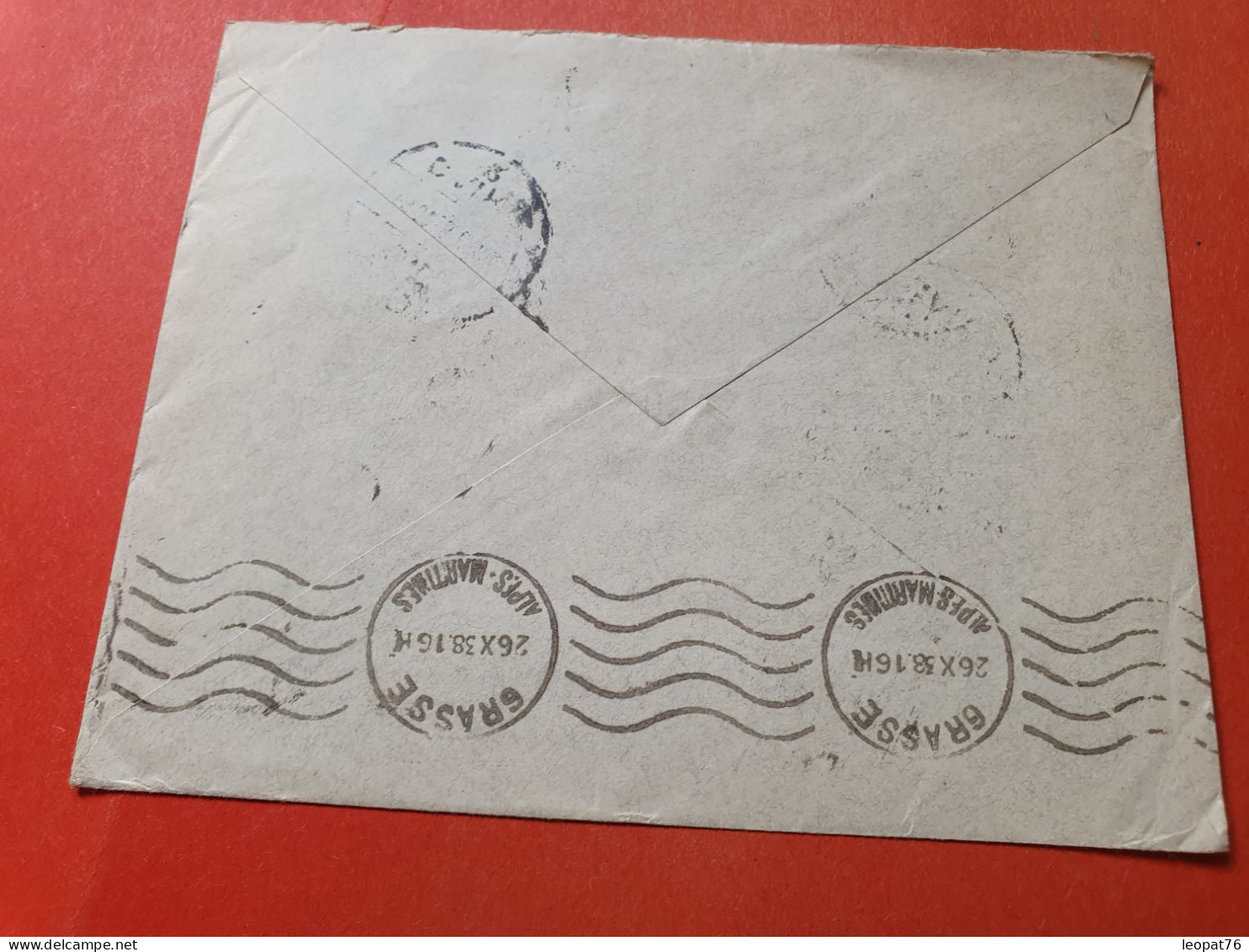 Egypte - Enveloppe Du Caire Pour La France En 1938 - Réf 3364 - Briefe U. Dokumente