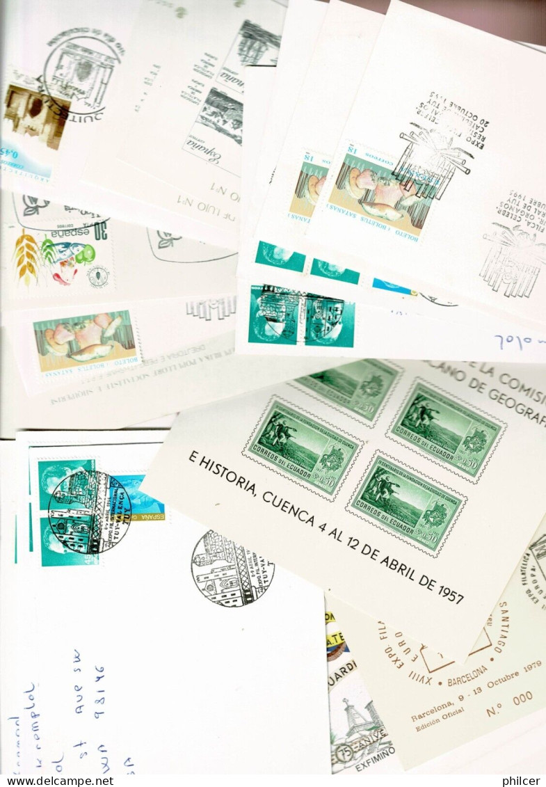 España, 19..., Mix, + De 30 FDC Conmemoracion  De La Emision - Otros & Sin Clasificación