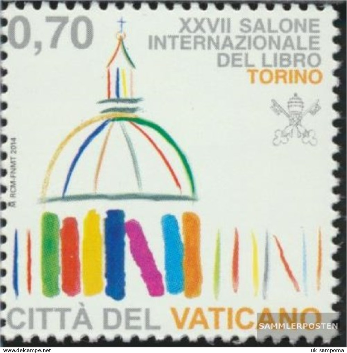 Vatikanstadt 1805 (complete Issue) Unmounted Mint / Never Hinged 2014 Turiner Buchmesse - Unused Stamps