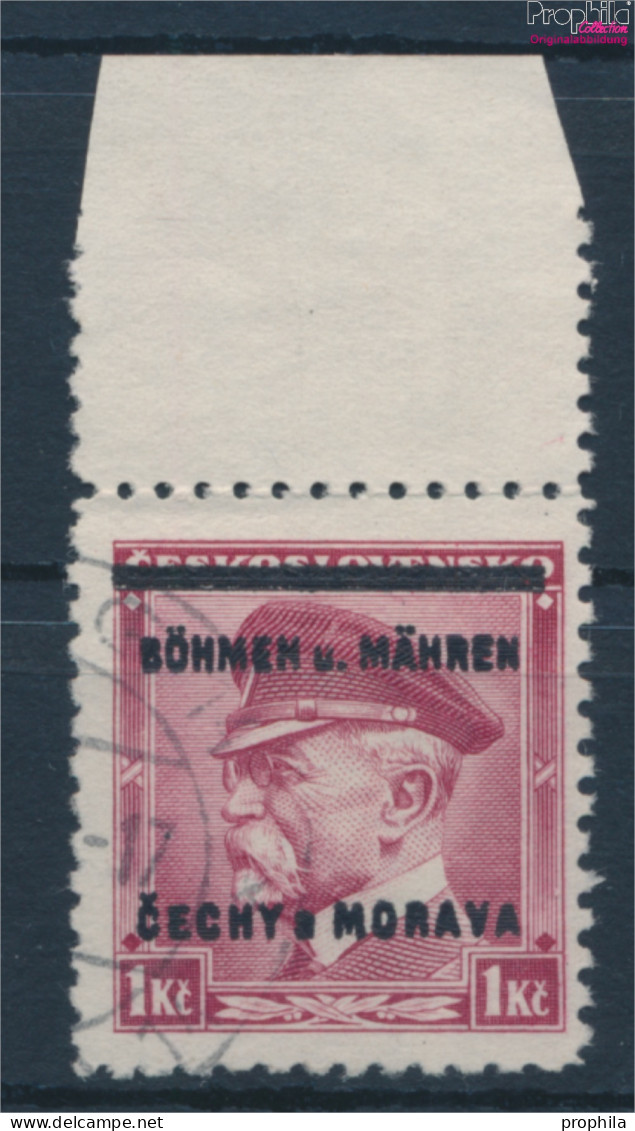 Böhmen Und Mähren 9 Stempel Nicht Prüfbar Gestempelt 1939 Aufdruckausgabe (10335290 - Usados