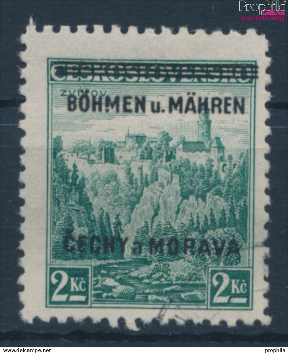 Böhmen Und Mähren 14 Stempel Nicht Prüfbar Gestempelt 1939 Aufdruckausgabe (10335287 - Usados