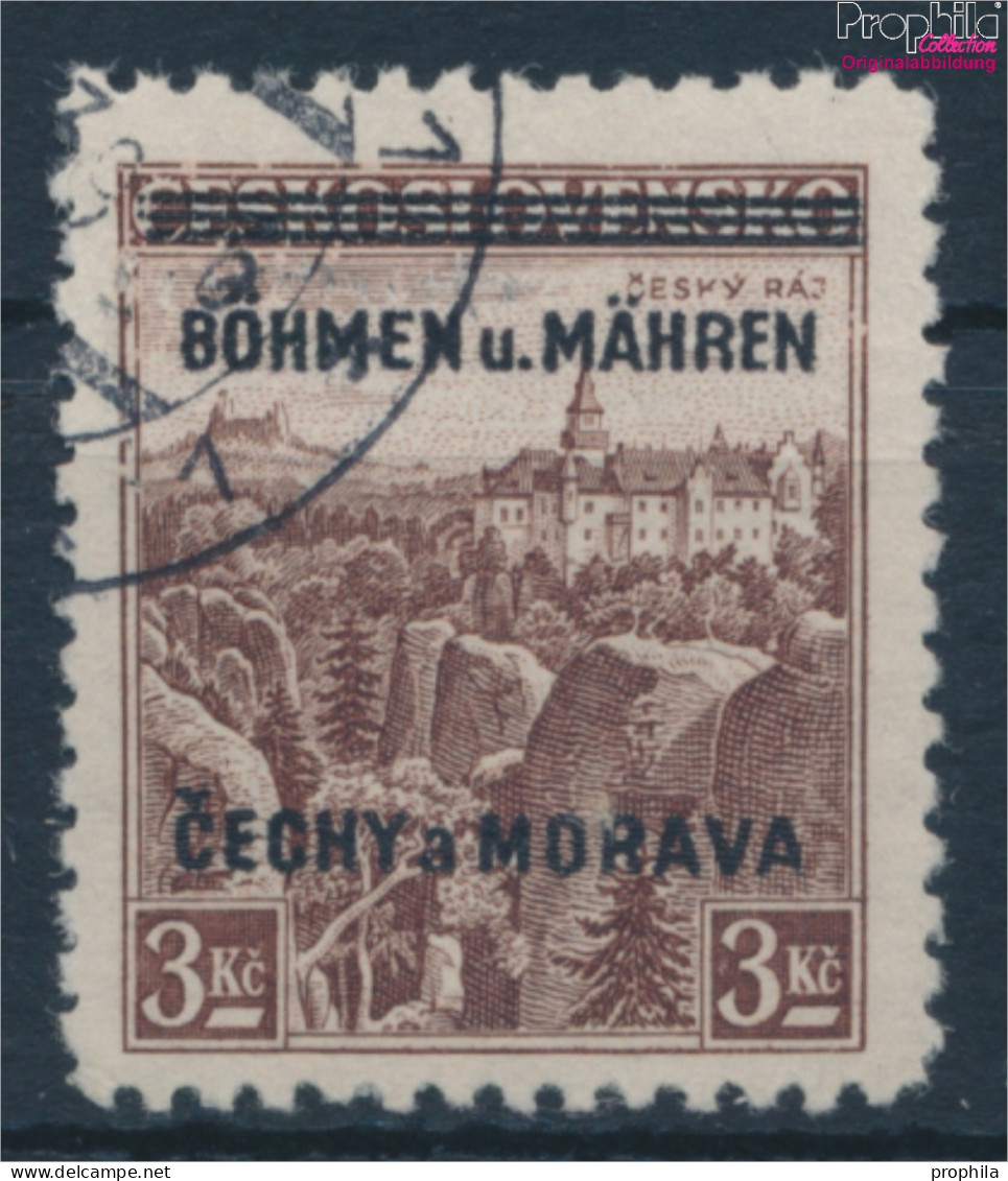 Böhmen Und Mähren 16 Stempel Nicht Prüfbar Gestempelt 1939 Aufdruckausgabe (10335286 - Usados