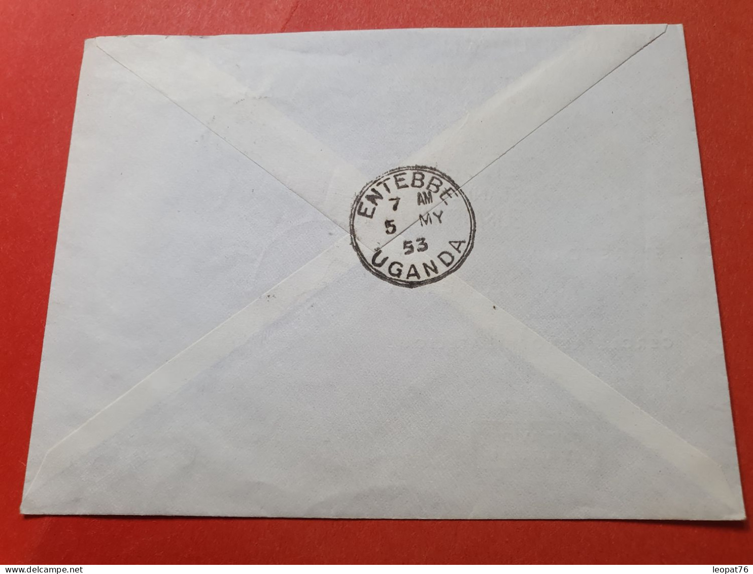 Egypte - Enveloppe Du Caire Pour Entebbe ( Ouganda ) En 1953 - Réf 3369 - Storia Postale