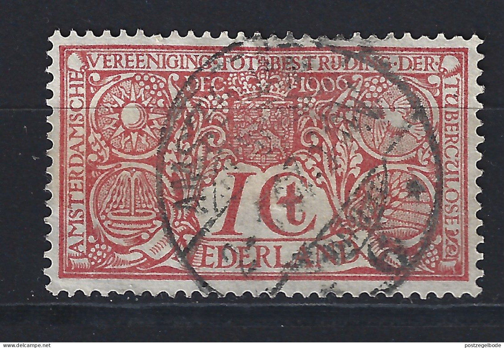 NVPH Nederland Netherlands Pays Bas Niederlande Holanda 84 Used; Tuberculose Zegels Tuberculosis TB Stamps 1906 - Gebruikt