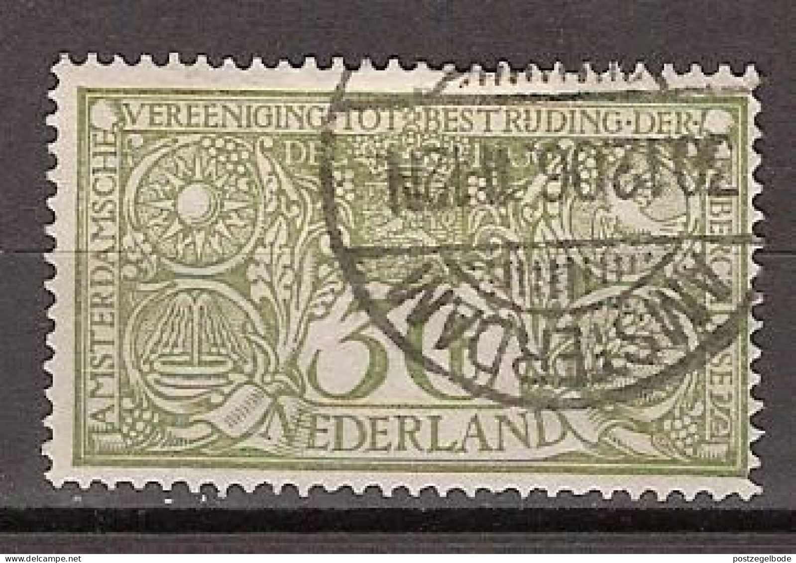 NVPH Nederland Netherlands Pays Bas Niederlande Holanda 85 Used; Tuberculose Zegels Tuberculosis TB Stamps 1906 - Oblitérés