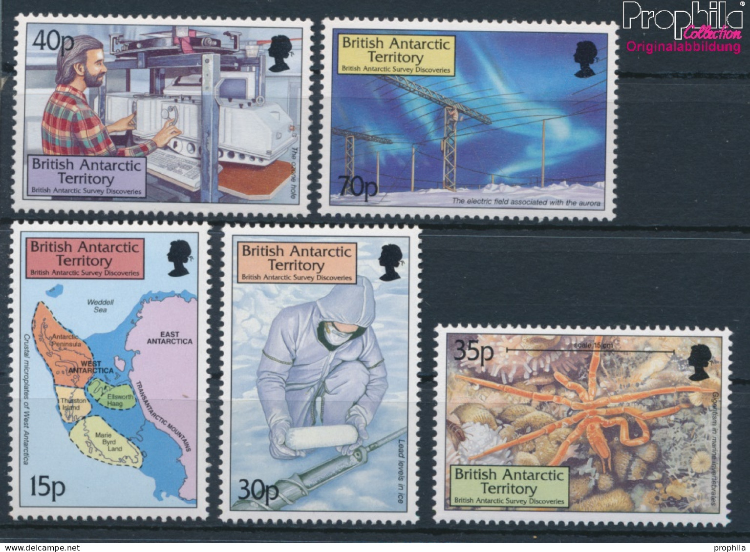 Britische Gebiete Antarktis 293-297 (kompl.Ausg.) Postfrisch 1999 British Antarctic Survey (10331988 - Ungebraucht