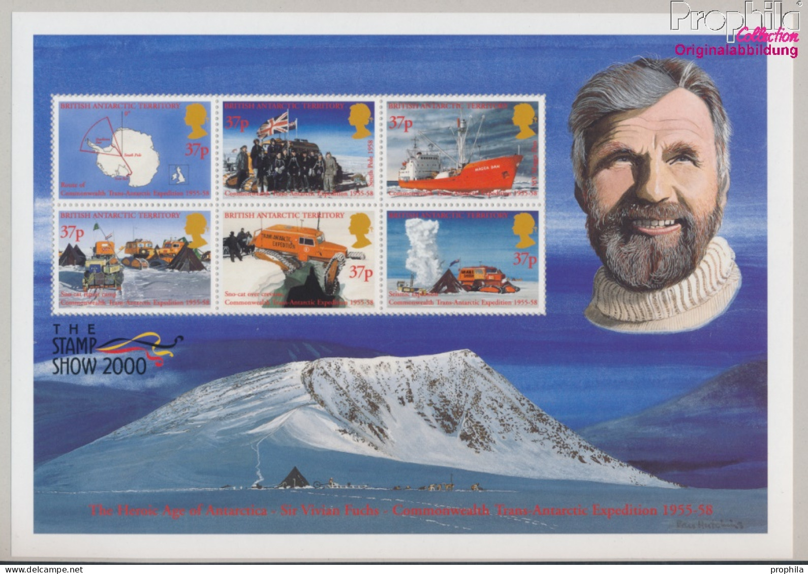Britische Gebiete Antarktis Block8 (kompl.Ausg.) Postfrisch 2000 Transantarktisexpedition (10331471 - Unused Stamps