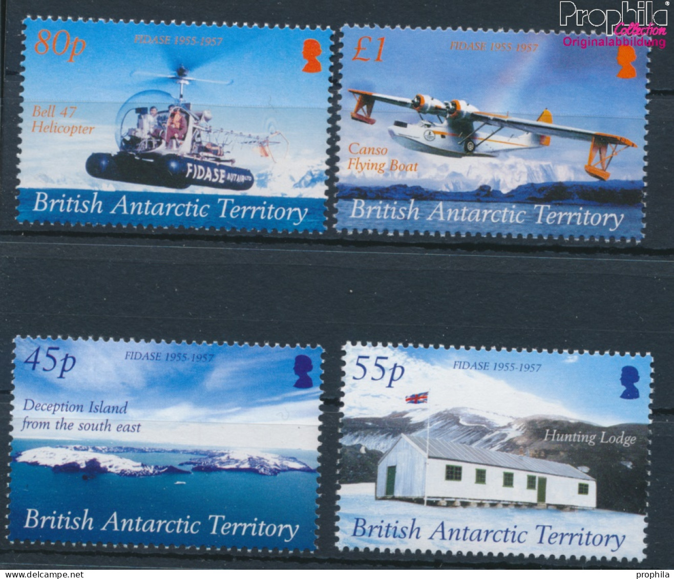 Britische Gebiete Antarktis 400-403 (kompl.Ausg.) Postfrisch 2005 Vermessungsexpedition (10331973 - Unused Stamps