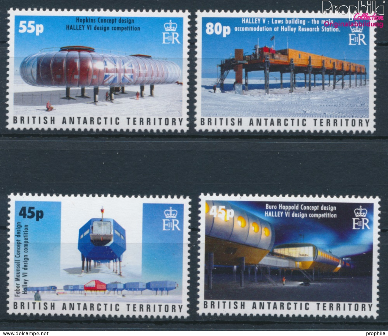 Britische Gebiete Antarktis 404-407 (kompl.Ausg.) Postfrisch 2005 Station Halley VI (10331972 - Ungebraucht