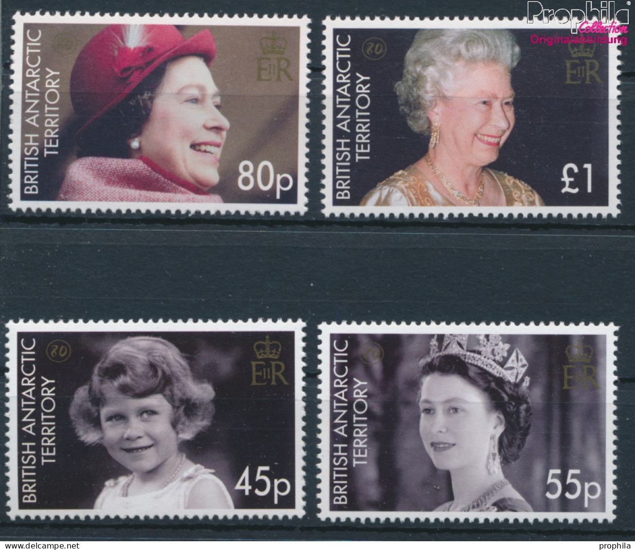 Britische Gebiete Antarktis 416-419 (kompl.Ausg.) Postfrisch 2006 Königin Elisabeth II. (10331969 - Unused Stamps