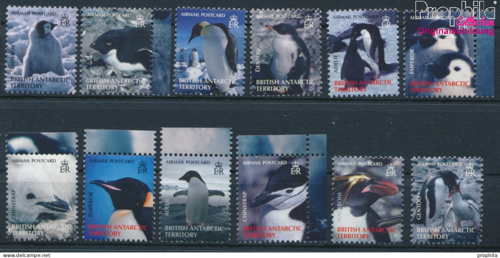 Britische Gebiete Antarktis 422-433 (kompl.Ausg.) Postfrisch 2006 Pinguine (10331968 - Unused Stamps