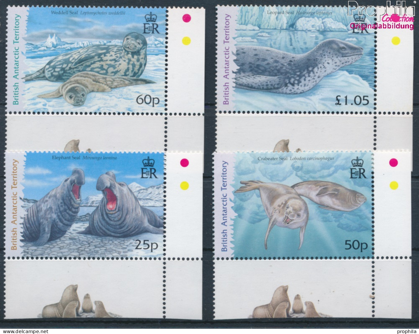 Britische Gebiete Antarktis 446-449 (kompl.Ausg.) Postfrisch 2006 Robben (10331967 - Unused Stamps