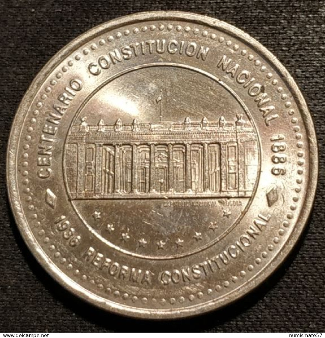 COLOMBIE - COLOMBIA - 50 PESOS 1988 - KM 272 - CENTENARIO CONSTITUCION NACIONAL 1886 - Colombie