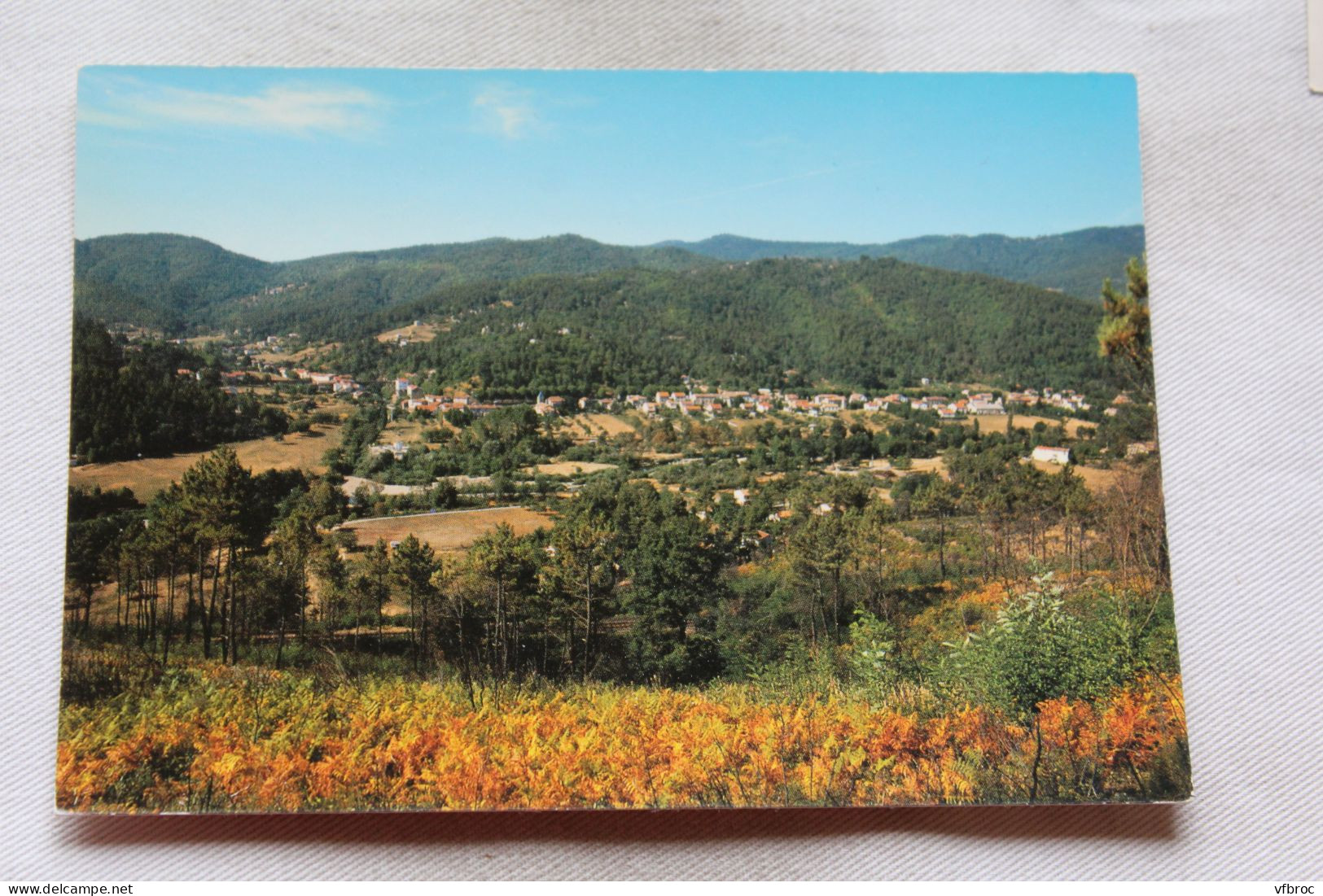 Cpm, Chamborigaud, Vue Générale à Partir Des Crêtes Qui Dominent Ce Village, Gard 30 - Chamborigaud