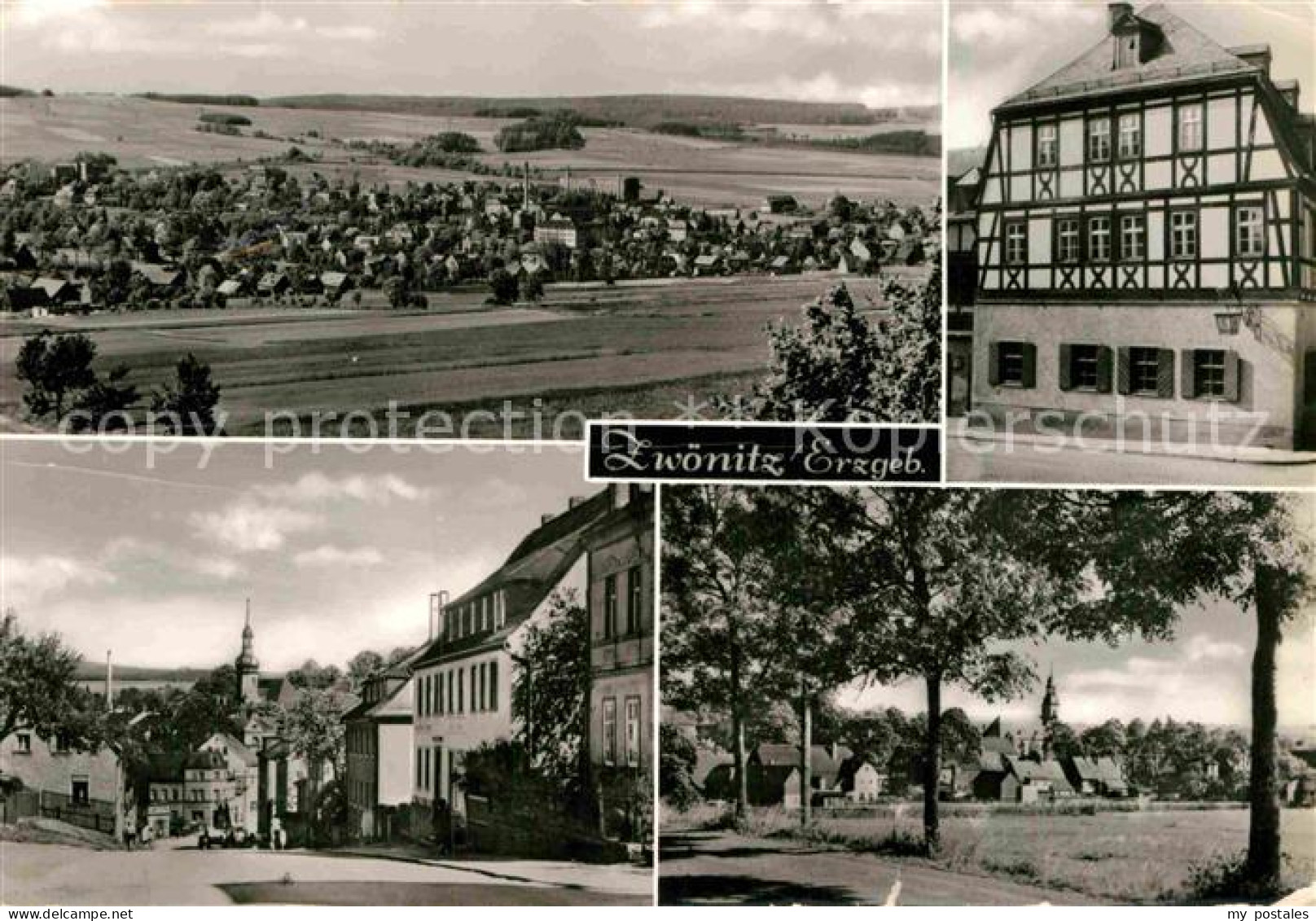 72881315 Zwoenitz Panorama Fachwerkhaus Strassenpartie Zwoenitz - Zwoenitz