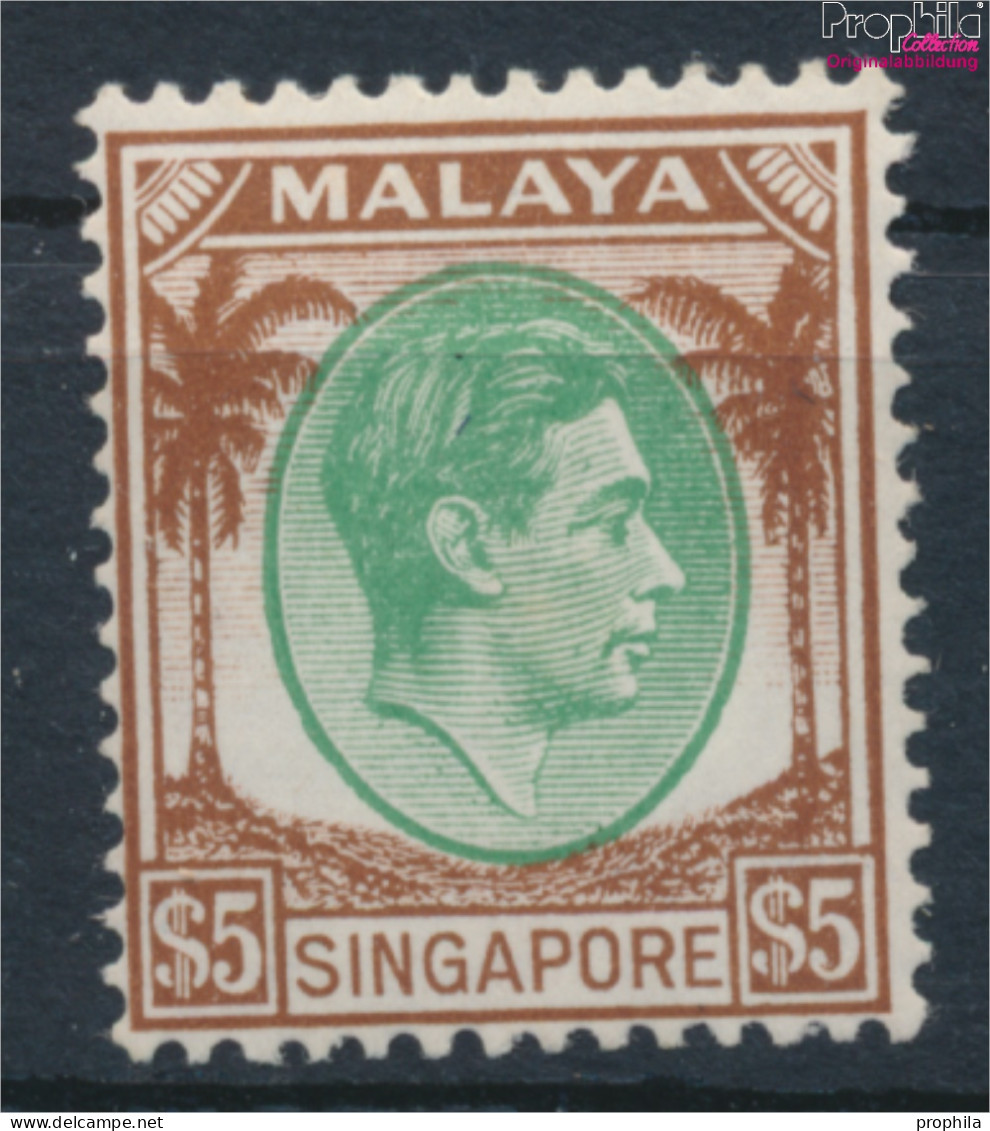 Singapur 20A Mit Falz 1948 Georg VI. (10331882 - Singapur (...-1959)