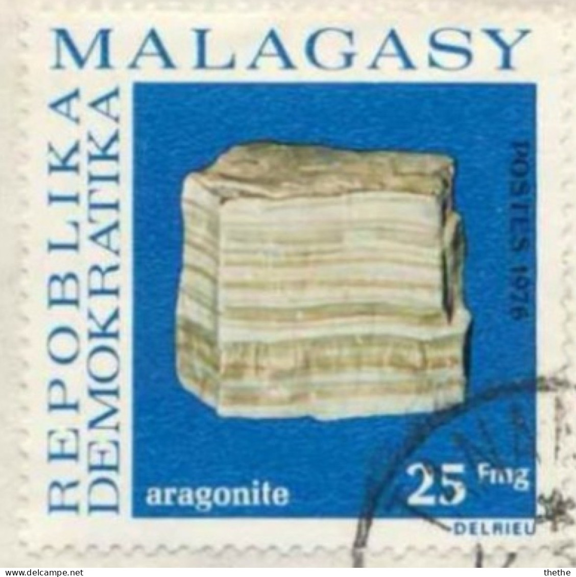 MADAGASCAR - Roches De Madagascar : Aragonite - Other & Unclassified
