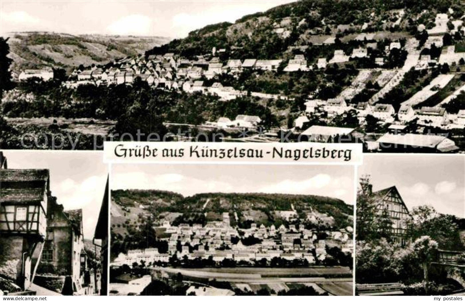 72880283 Nagelsberg Stadtpanorama Alte Haeuser Nagelsberg - Kuenzelsau