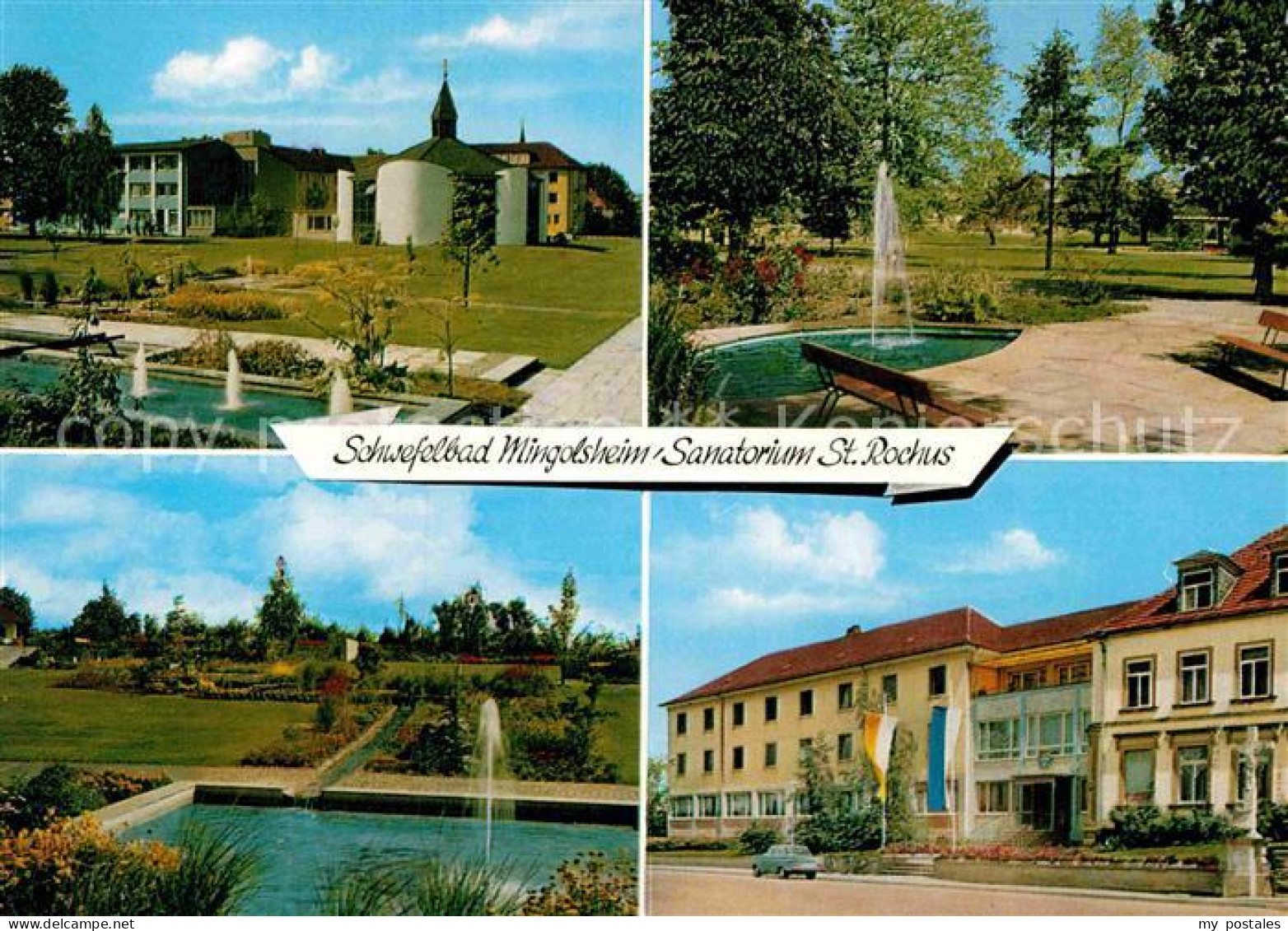 72880254 Mingolsheim Schwefelbad Sanatorium St Rochus Mingolsheim - Bad Schönborn