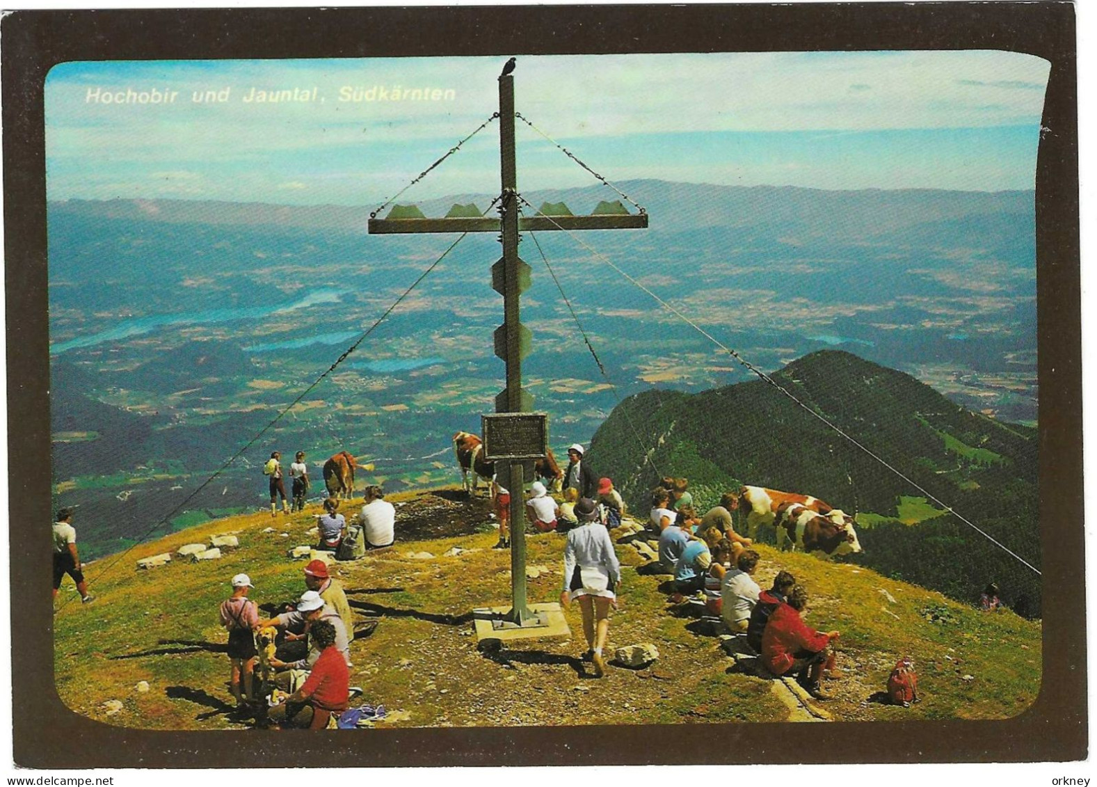 Oostenrijk Blick Von Gipfel Das Hochbir - Hinterstoder