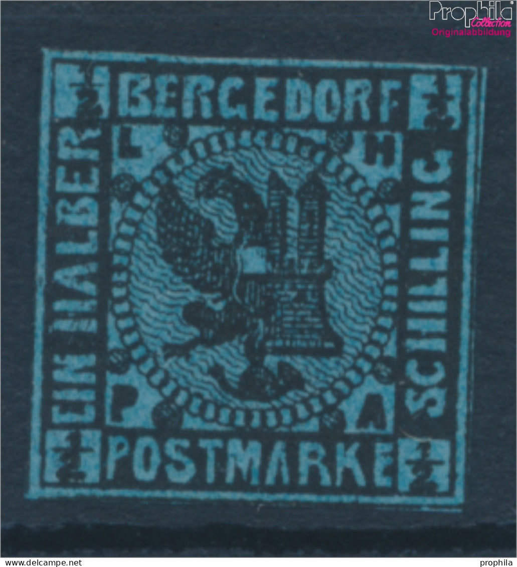 Bergedorf 1ND Neu- Bzw. Nachdruck Postfrisch 1887 Wappen (10335955 - Bergedorf