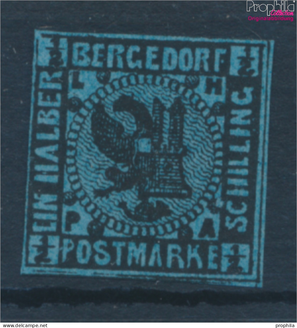 Bergedorf 1ND Neu- Bzw. Nachdruck Postfrisch 1887 Wappen (10335959 - Bergedorf