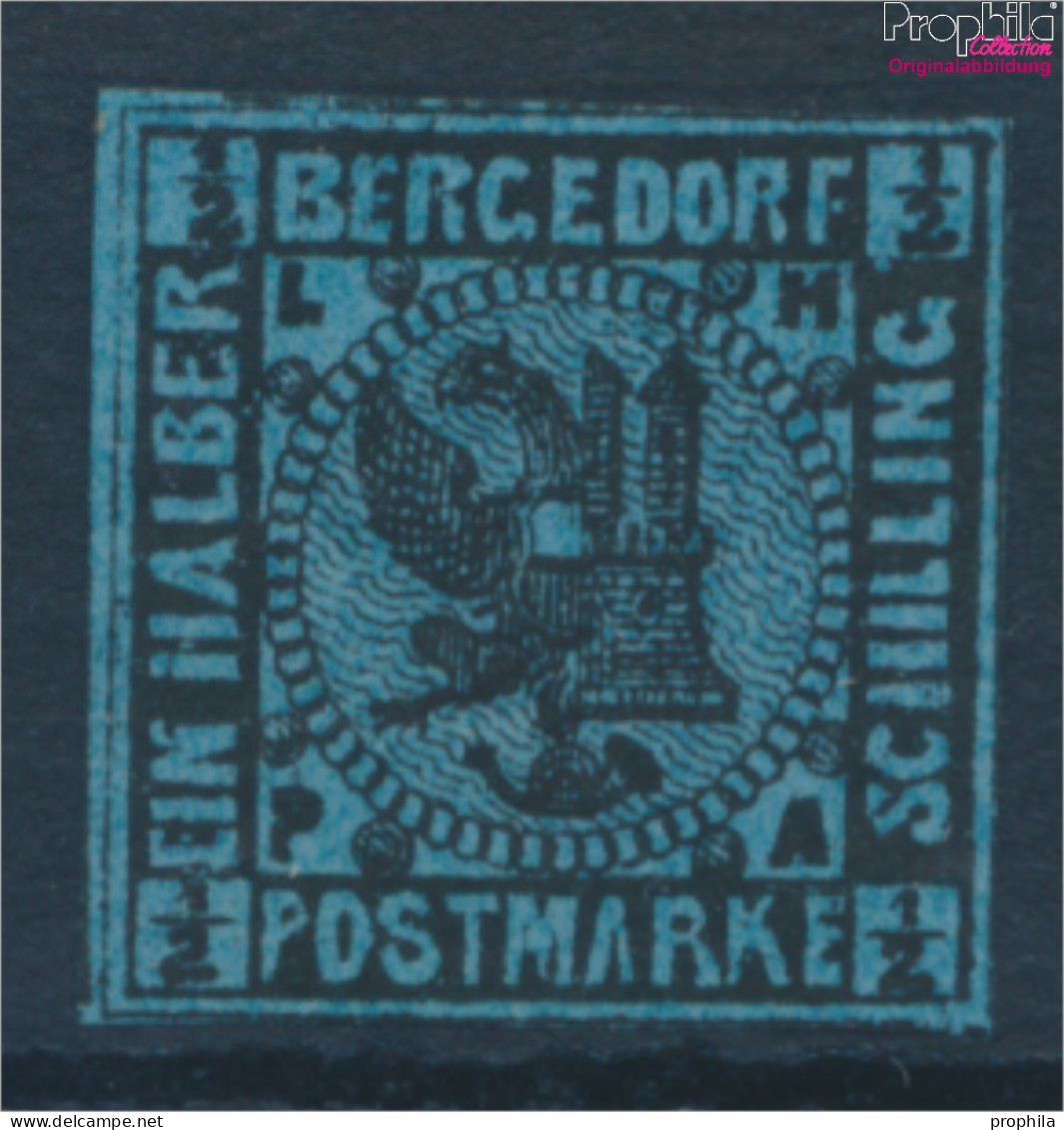 Bergedorf 1ND Neu- Bzw. Nachdruck Postfrisch 1887 Wappen (10335969 - Bergedorf