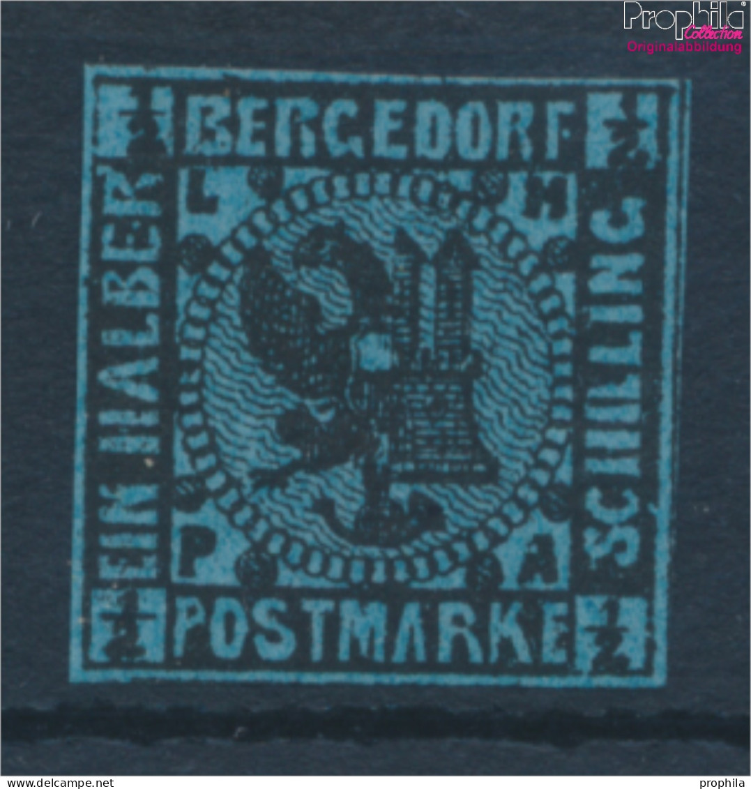 Bergedorf 1ND Neu- Bzw. Nachdruck Postfrisch 1887 Wappen (10335977 - Bergedorf