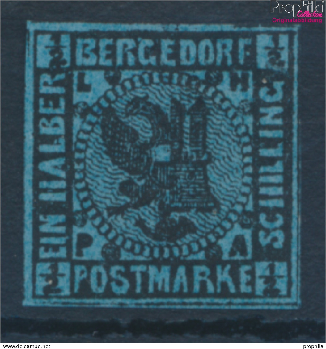 Bergedorf 1ND Neu- Bzw. Nachdruck Postfrisch 1887 Wappen (10335979 - Bergedorf