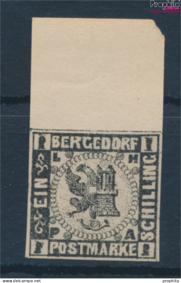 Bergedorf 2ND Neu- Bzw. Nachdruck Postfrisch 1887 Wappen (10335907 - Bergedorf