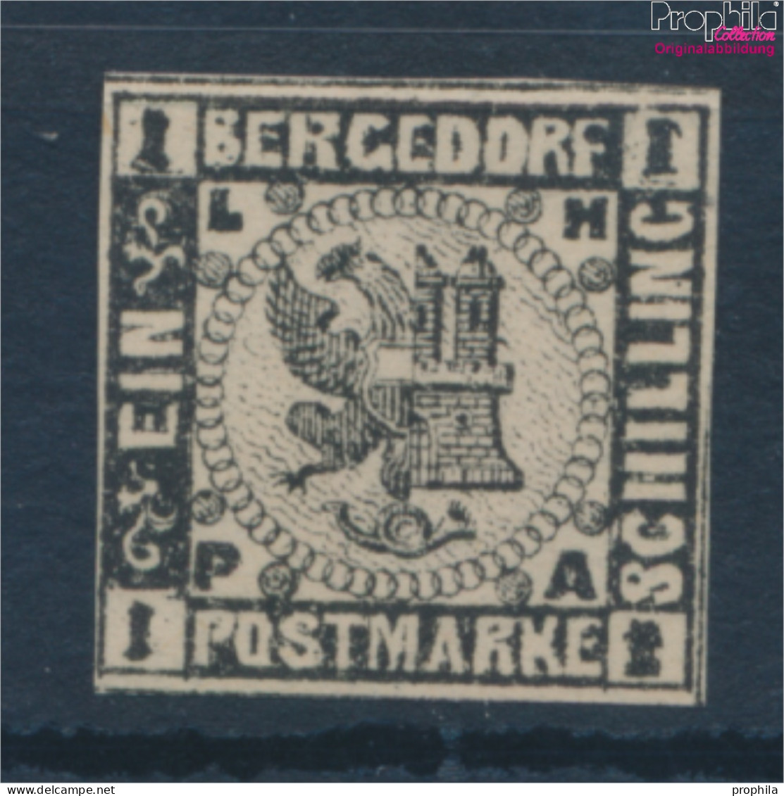 Bergedorf 2ND Neu- Bzw. Nachdruck Postfrisch 1887 Wappen (10335911 - Bergedorf